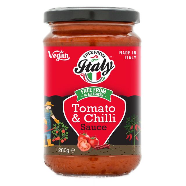 Free From Italy Tomato & Chilli Pasta Sauce thumbnail 2