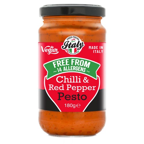 Free From Italy Chilli & Red Pepper Pesto thumbnail 2