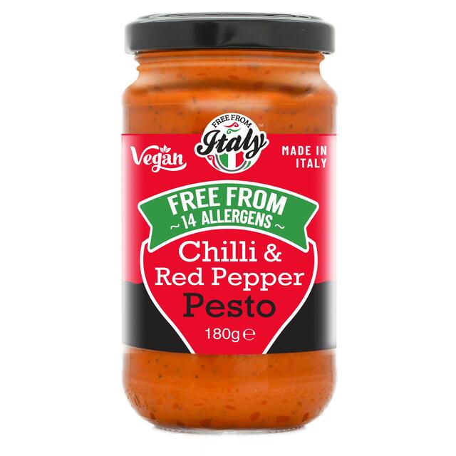Free From Italy Chilli & Red Pepper Pesto