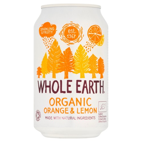 Whole Earth Organic Sparkling Orange & Lemon thumbnail 3