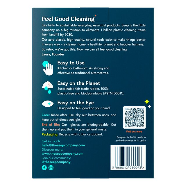 Seep Eco Rubber Gloves Medium thumbnail 5