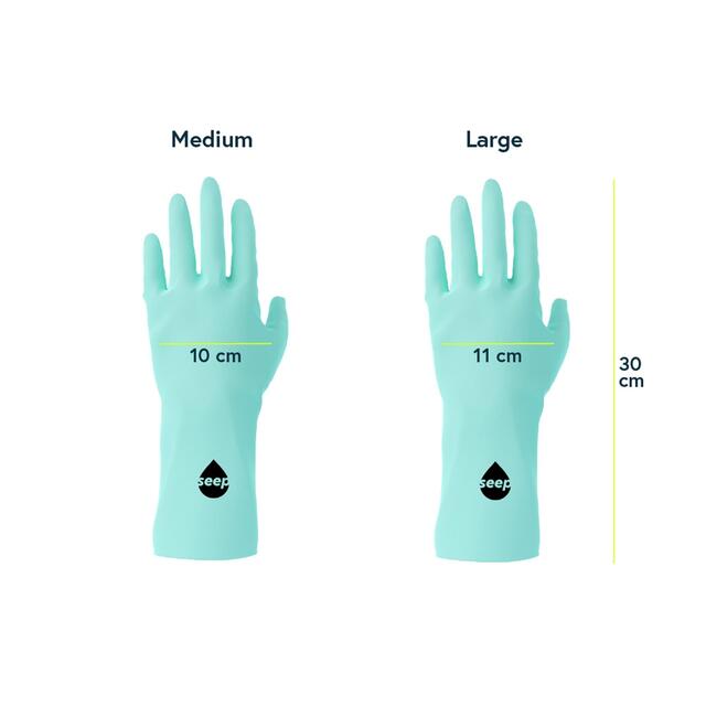 Seep Eco Rubber Gloves Large thumbnail 2