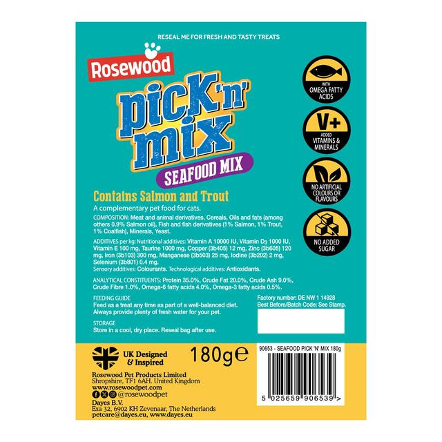 Rosewood Pick n Mix Cat Treats Seafood thumbnail 2