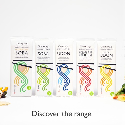 Clearspring Organic Japanese Brown Rice Udon Noodles thumbnail 7