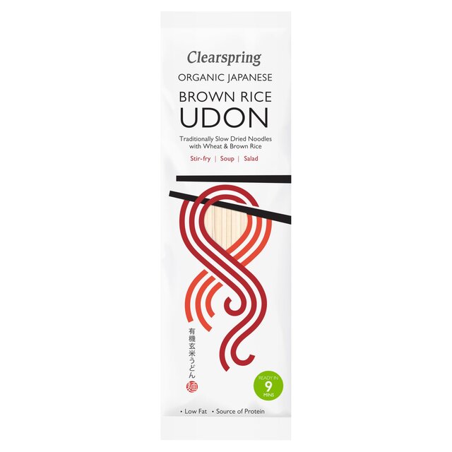 Clearspring Organic Japanese Brown Rice Udon Noodles thumbnail 2
