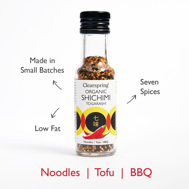 Clearspring Organic Shichimi Togarashi Seven Spice Blend thumbnail 2