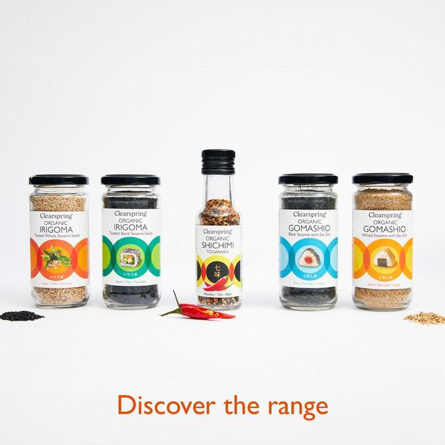 Clearspring Organic Gomashio Whole Sesame with Sea Salt thumbnail 6