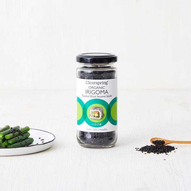 Clearspring Organic Irigoma Toasted Black Sesame Seeds thumbnail 3