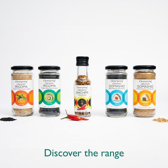 Clearspring Organic Irigoma Toasted Black Sesame Seeds thumbnail 6