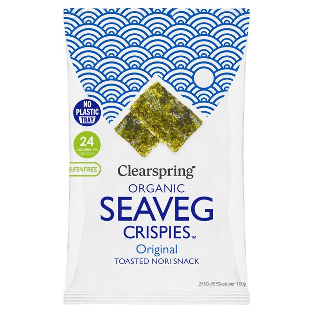 Clearspring Organic Seaveg Crispies Original thumbnail 2