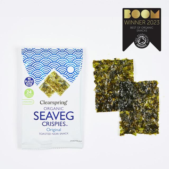 Clearspring Organic Seaveg Crispies Original thumbnail 3