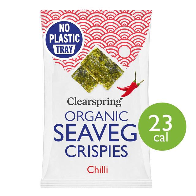 Clearspring Organic Seaveg Crispies Chilli
