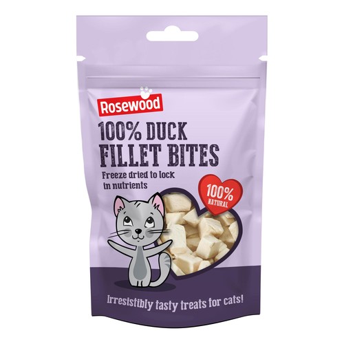 Rosewood Duck Freeze Dried Cat Treats