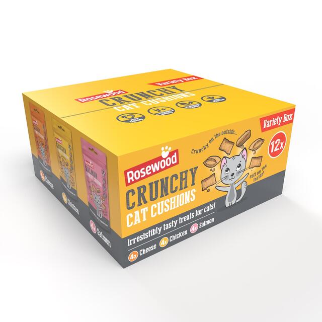 Rosewood Crunchy Cat Cushion Variety Box