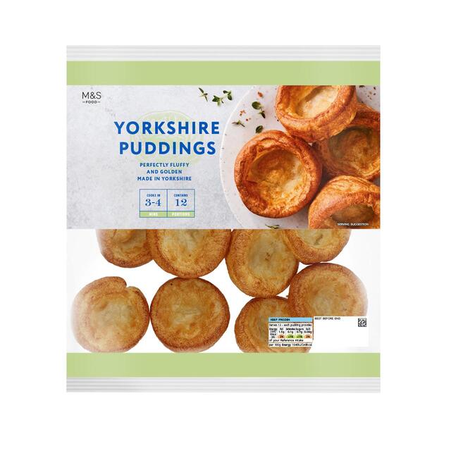M&S Yorkshire Puddings Frozen