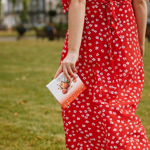 Snacksy Raw, Vegan, Alternative Chocolate Bar, Berry & Gingko Biloba thumbnail 3