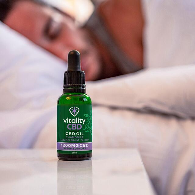 Vitality CBD Sleep Support Oil 1200mg, Dual applicator thumbnail 3