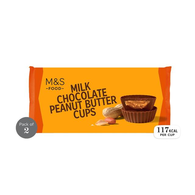 M&S Milk Chocolate Peanut Butter Cups thumbnail 2
