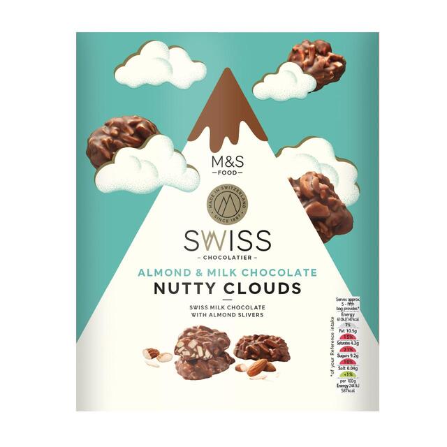 M&S Swiss Almond & Milk Chocolate Nutty Clouds