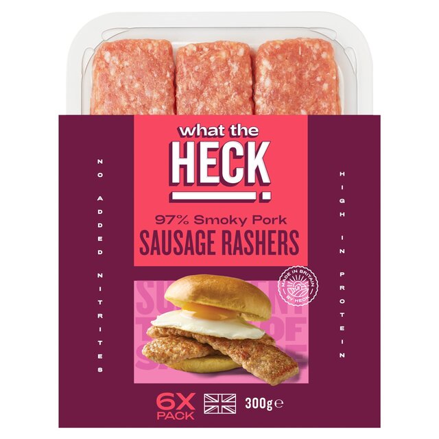 HECK 6 Pork Sausage Rashers