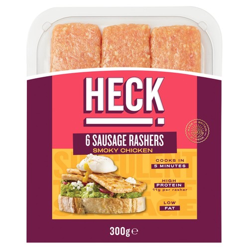 HECK 6 Chicken Sausage Rashers