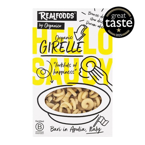 Realfoods by Organico Organic Girelle Pasta