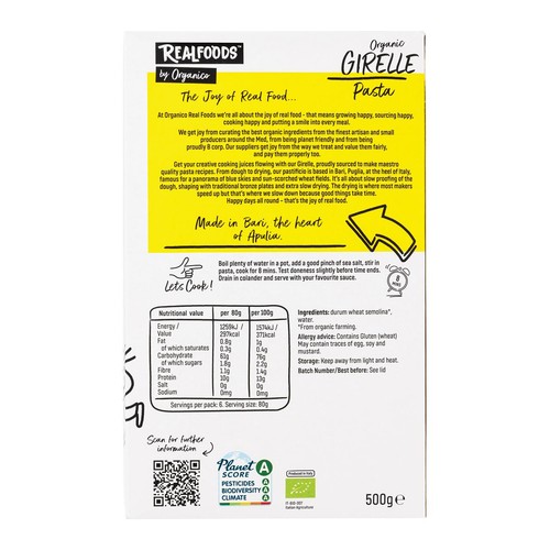 Realfoods Organic Girelle Pasta thumbnail 4