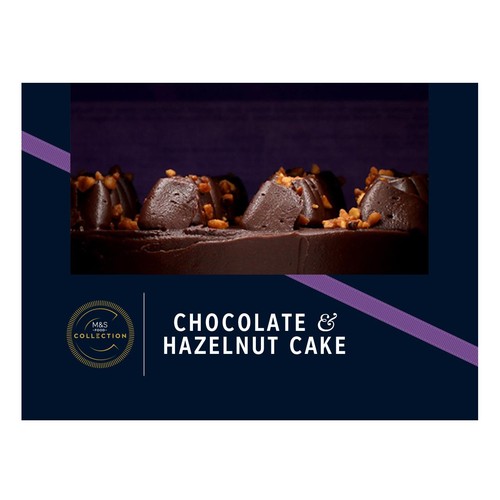 M&S Collection Chocolate & Hazelnut Cake