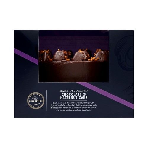M&S Collection Chocolate & Hazelnut Cake thumbnail 2