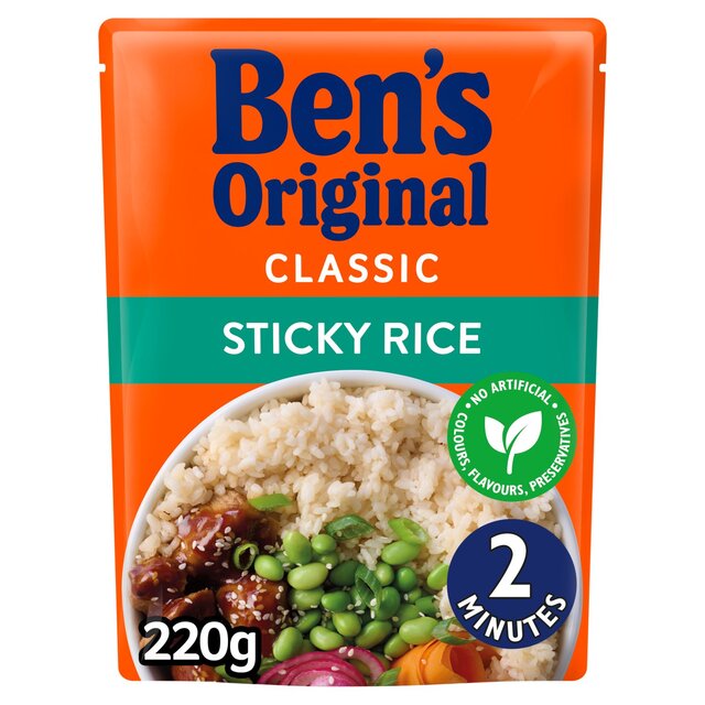 Bens Original Sticky Rice Microwave Rice