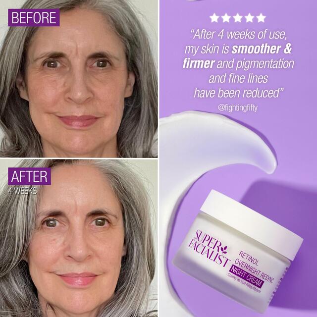 Super Facialist Retinol SleepSmart Overnight Resync Night Cream thumbnail 5