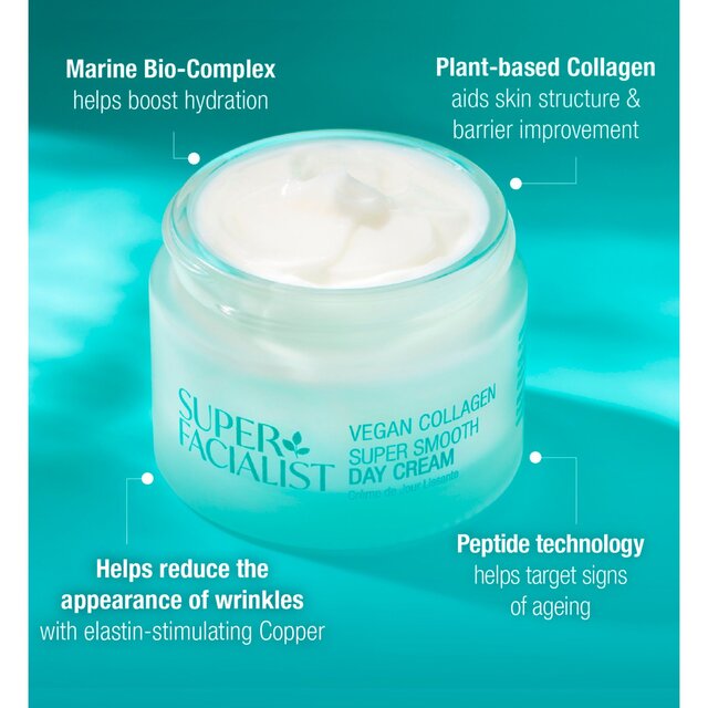 Super Facialist Vegan Collagen Super Smooth Day Cream thumbnail 6
