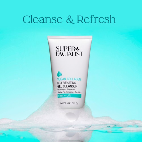 Super Facialist Vegan Collagen Brightening Gel Cleanser thumbnail 4