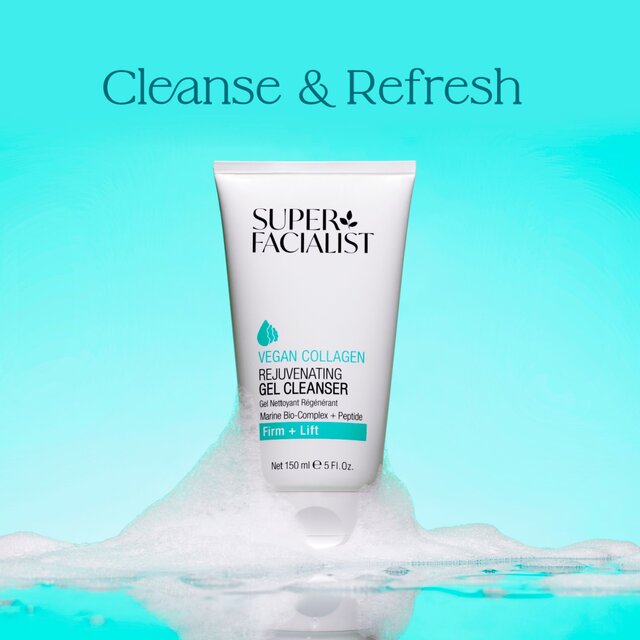 Super Facialist Vegan Collagen Brightening Gel Cleanser thumbnail 4