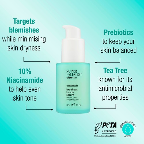 Super Facialist Clear Skin Breakout Buster Serum thumbnail 3