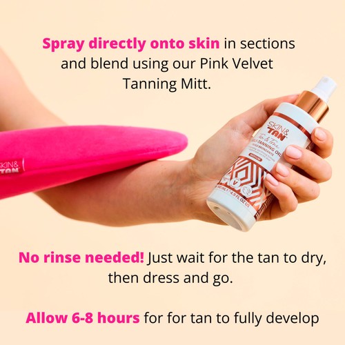Skinny Tan Tan & Tone Self -Tanning Oil Medium 145ml thumbnail 8