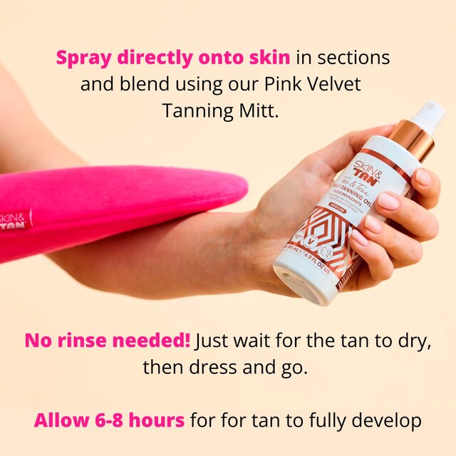 Skinny Tan Tan & Tone Self -Tanning Oil Medium 145ml thumbnail 8