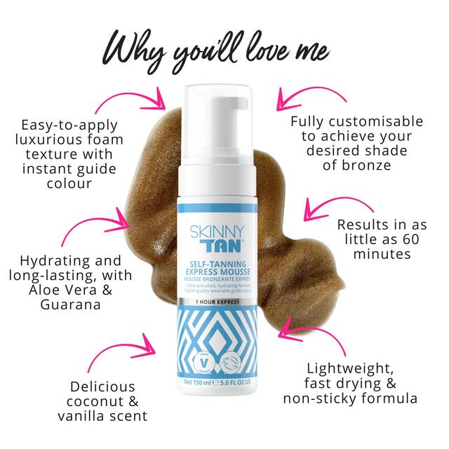 Skinny Tan Self-Tanning 1 Hour Express Mousse thumbnail 2