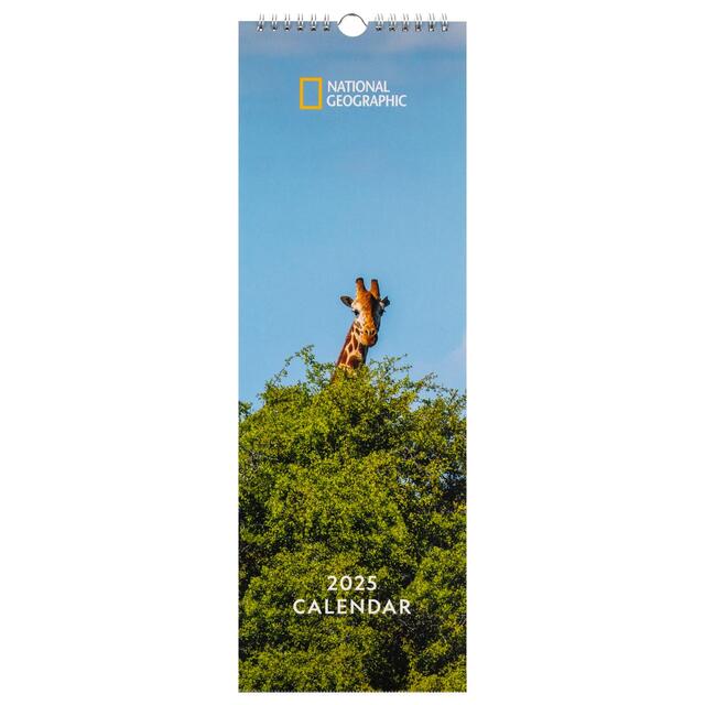 M&S National Geographic 2025 Slimline Calendar