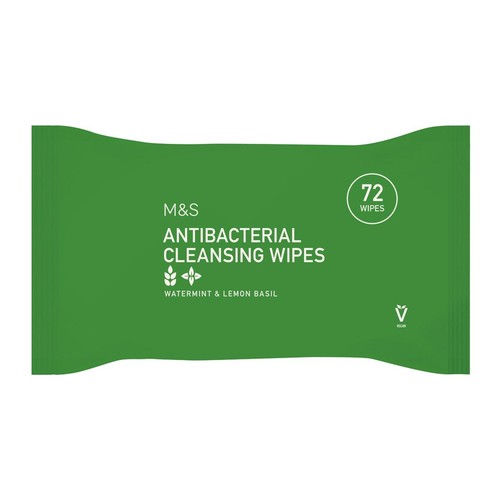 M&S Antibacterial Cleansing Wipes