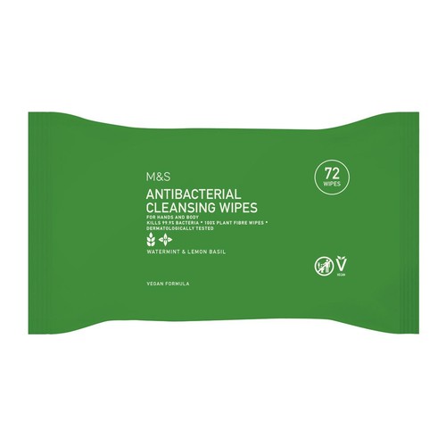 M&S Antibacterial Cleansing Wipes thumbnail 2