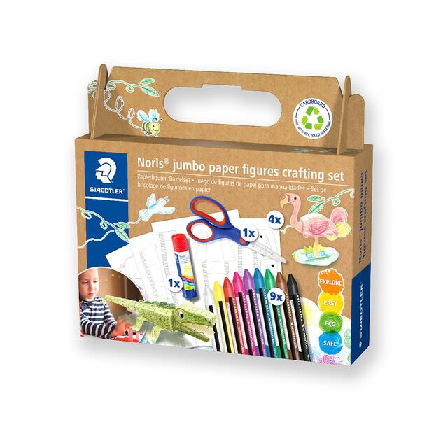 STAEDTLER Noris Jumbo Paper Crafting Activity Set