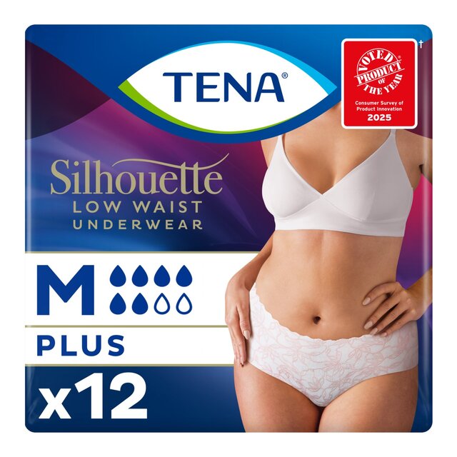 TENA Silhouette Incontinence Pants White M