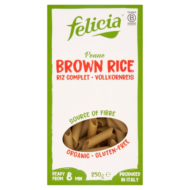 Felicia Gluten Free Organic Brown Rice Penne Pasta