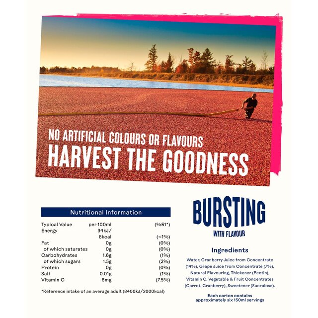 Ocean Spray Cranberry Pink thumbnail 4