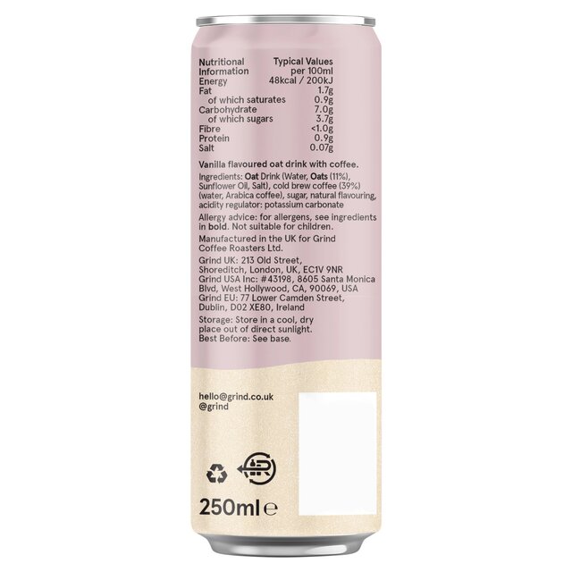 Grind Iced Oat Vanilla Latte thumbnail 2