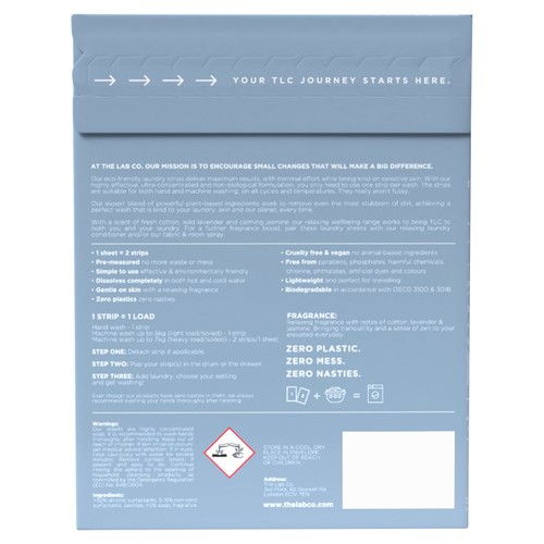 The Lab Co. Baby & Kids Laundry Detergent Strips Soothing thumbnail 10