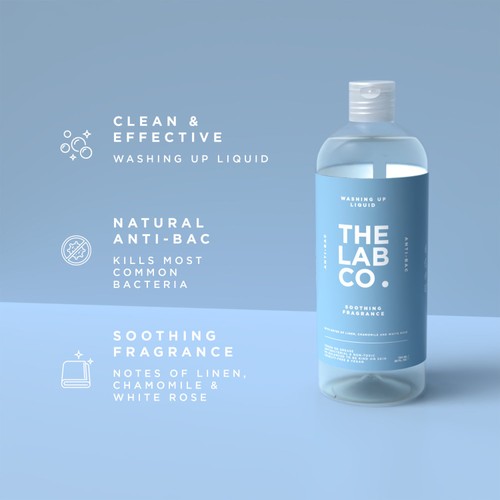 The Lab Co. Soothing Washing Up Liquid thumbnail 4