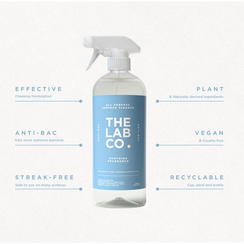The Lab Co. Soothing All Purpose Cleaner Antibacterial  thumbnail 3