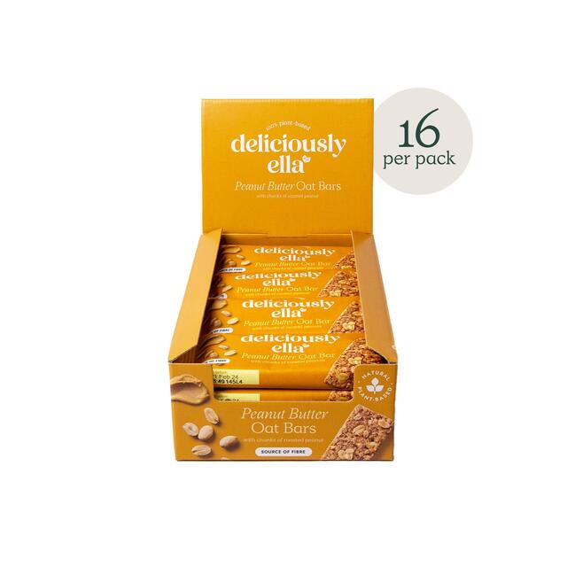 Deliciously Ella Peanut Butter Oat Bar case